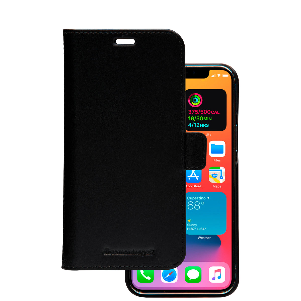 dbramante1928 Lynge funda para teléfono móvil 17 cm (6.7") Funda cartera Negro
