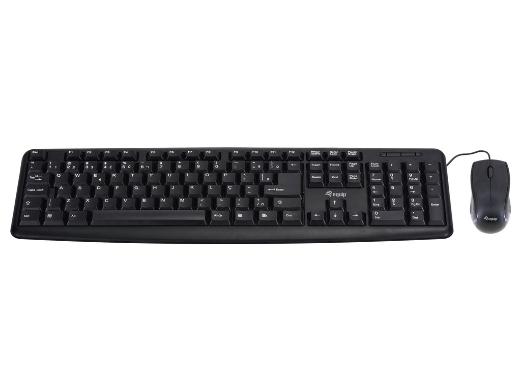 Equip 245203 teclado Ratón incluido Oficina USB QWERTY Italiano Negro (6)
