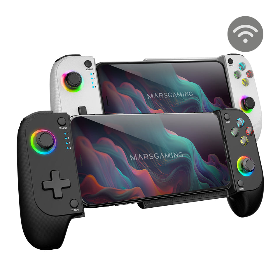 Mars Gaming MGPXW mando y volante Bluetooth/USB Analógico/Digital Android, Nintendo Switch, PlayStation 4, PlayStation 5, Playstation 3, iOS (3)