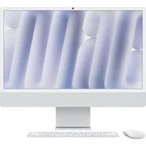 Apple iMac 24" Retina 4,5K / M4 10-Core CPU/ 16Gb/ 256Gb SSD/ 10-Core GPU/ Cristal Nanotexturizado/ Plata