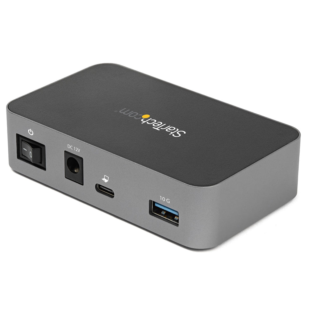 StarTech.com HB31C3A1CS hub de interfaz USB 3.2 Gen 2 (3.1 Gen 2) Type-C 10000 Mbit/s Negro, Gris (2)
