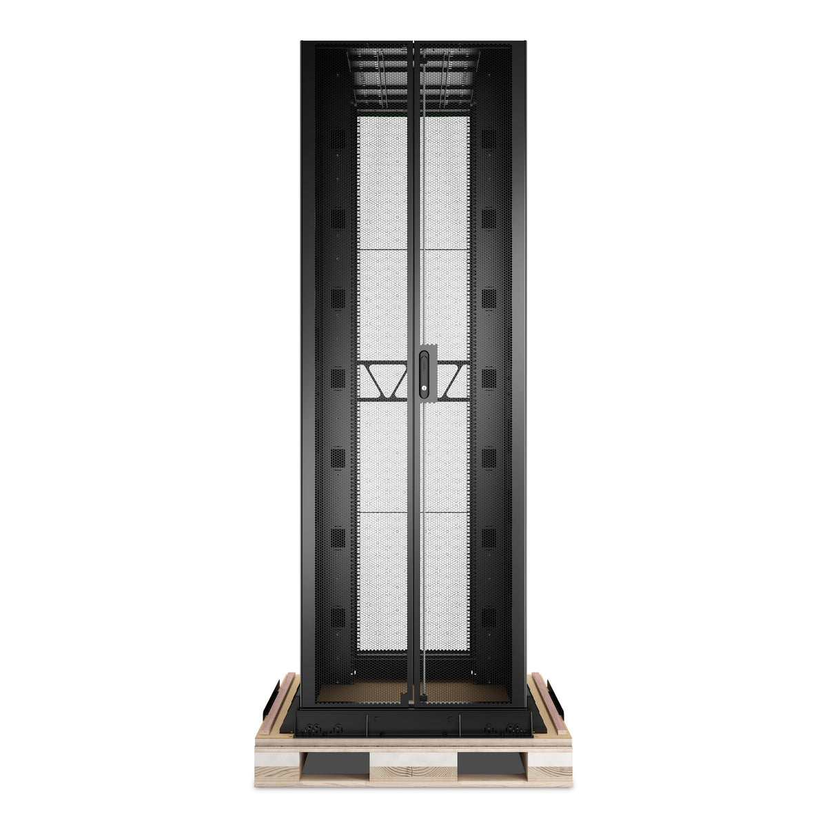 APC AR9588SPB2 armario rack 52U Rack o bastidor independiente Negro (2)