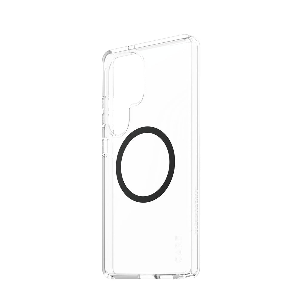 PanzerGlass CARE™ by ® Funda Urban Combat Transparente con Qi compatible Negro (CRRFUBQG38488)