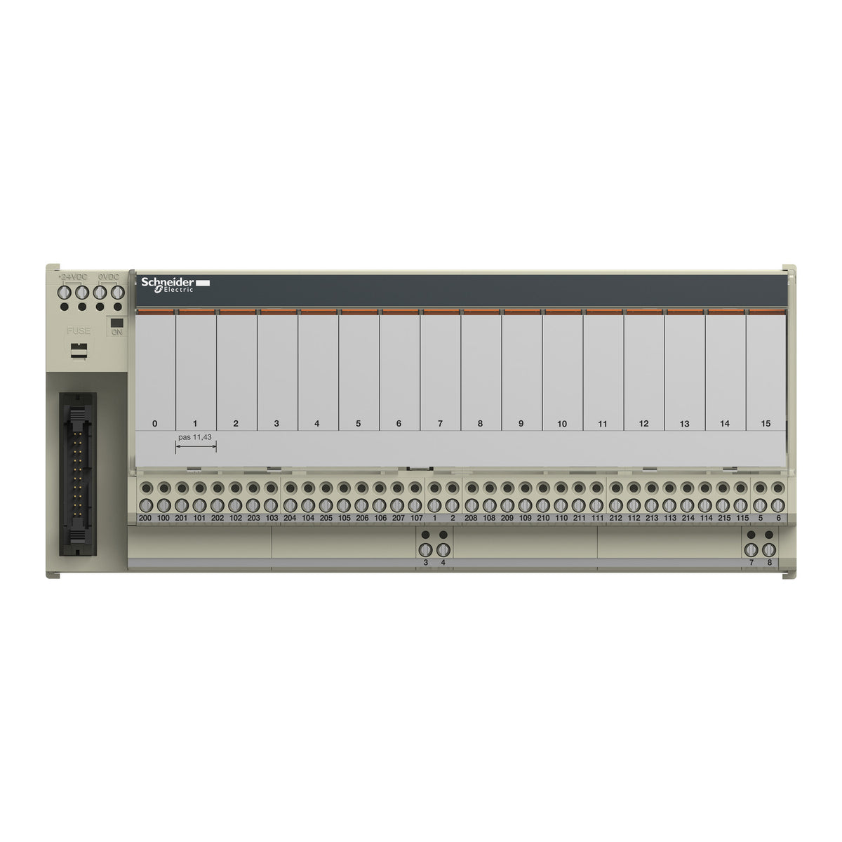Schneider Electric base para usar con la plataforma automatización Quantum (2)