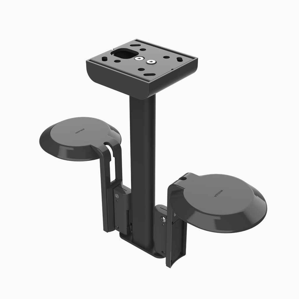 Flexson FLXE100CM2021 soporte de altavoz de techo acero inoxidable negro