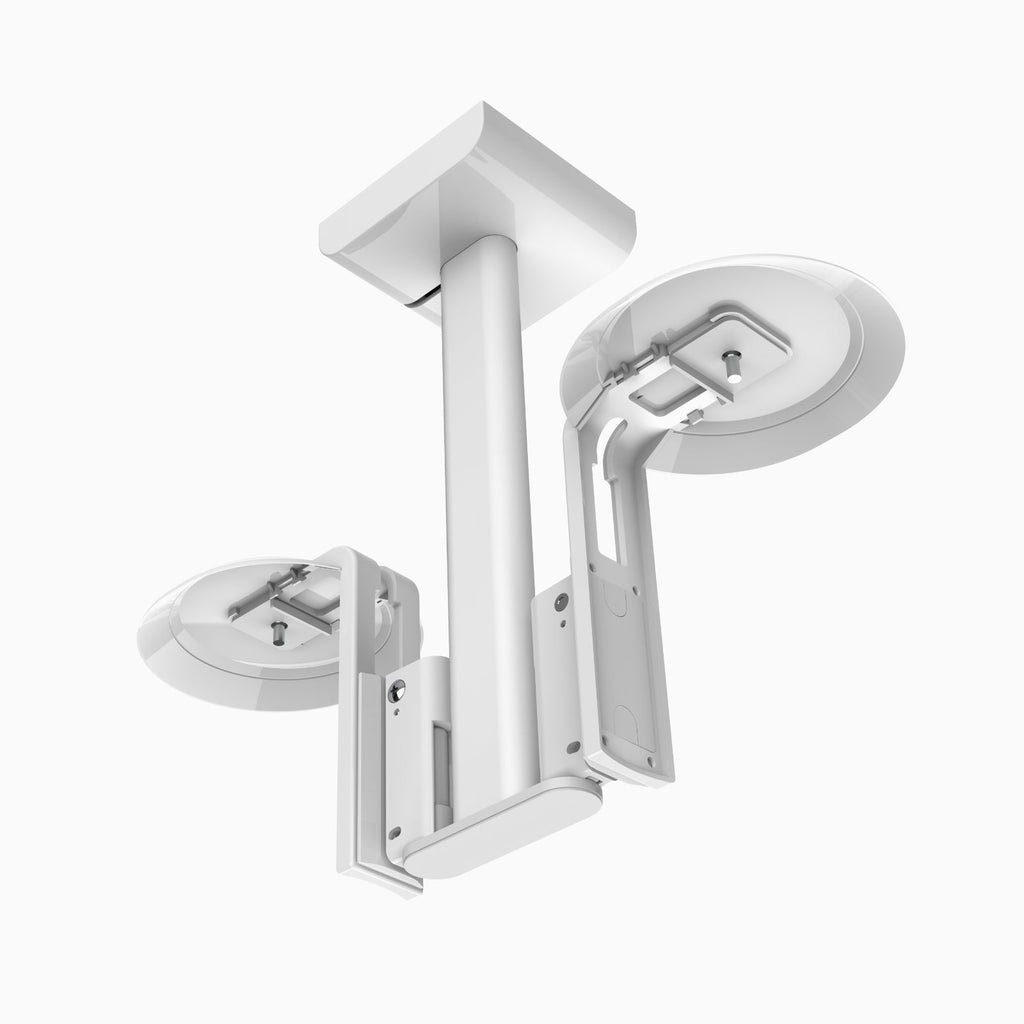 Flexson FLXE100CM2011 soporte de altavoz de techo acero inoxidable blanco