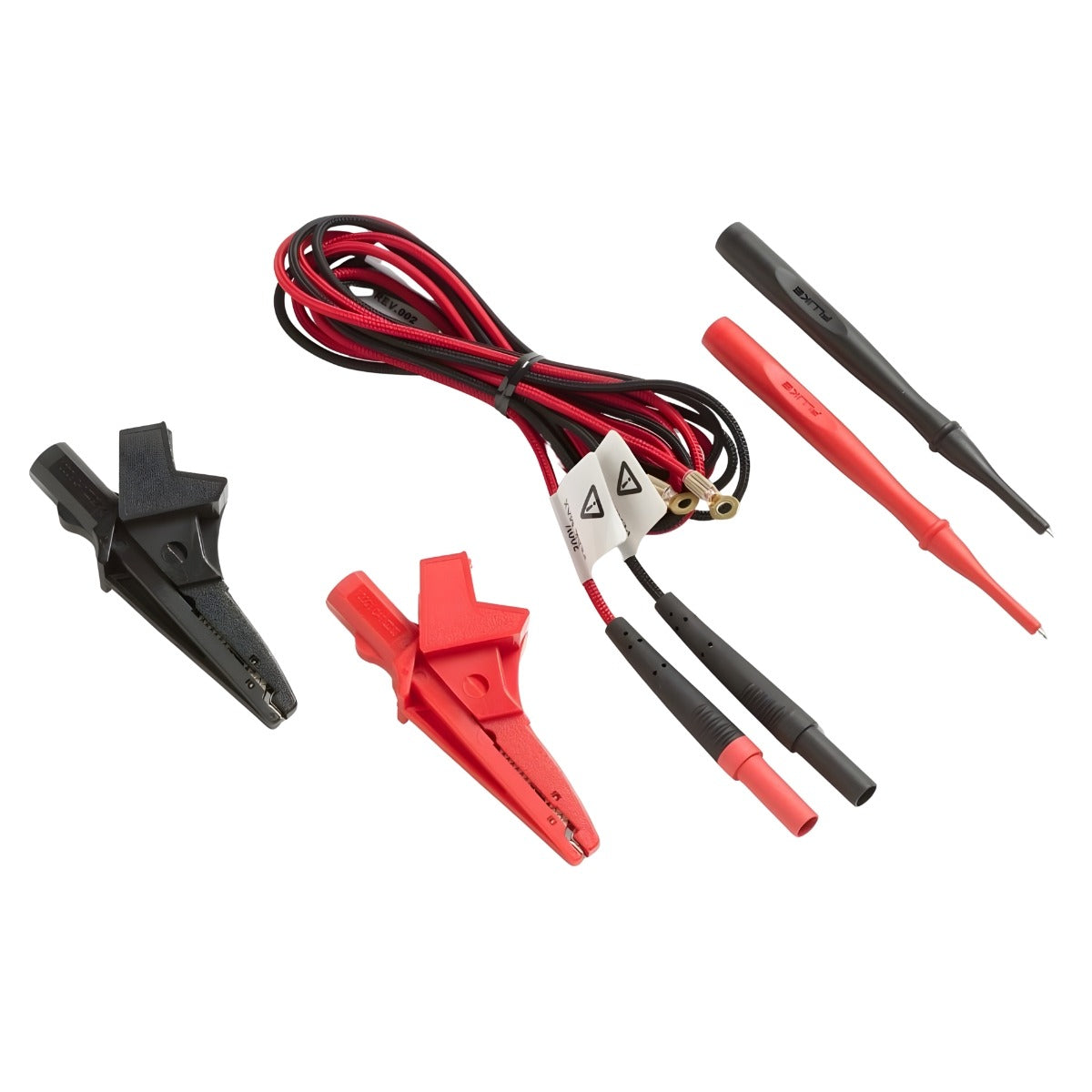Fluke Test Lead 4mm Banana + extra LEAD-BANA-CLP