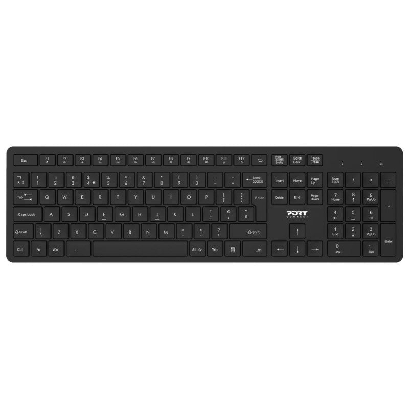 Port Designs Port Connect - Pack Teclado + Ratón Medium - Inalámbrico UK