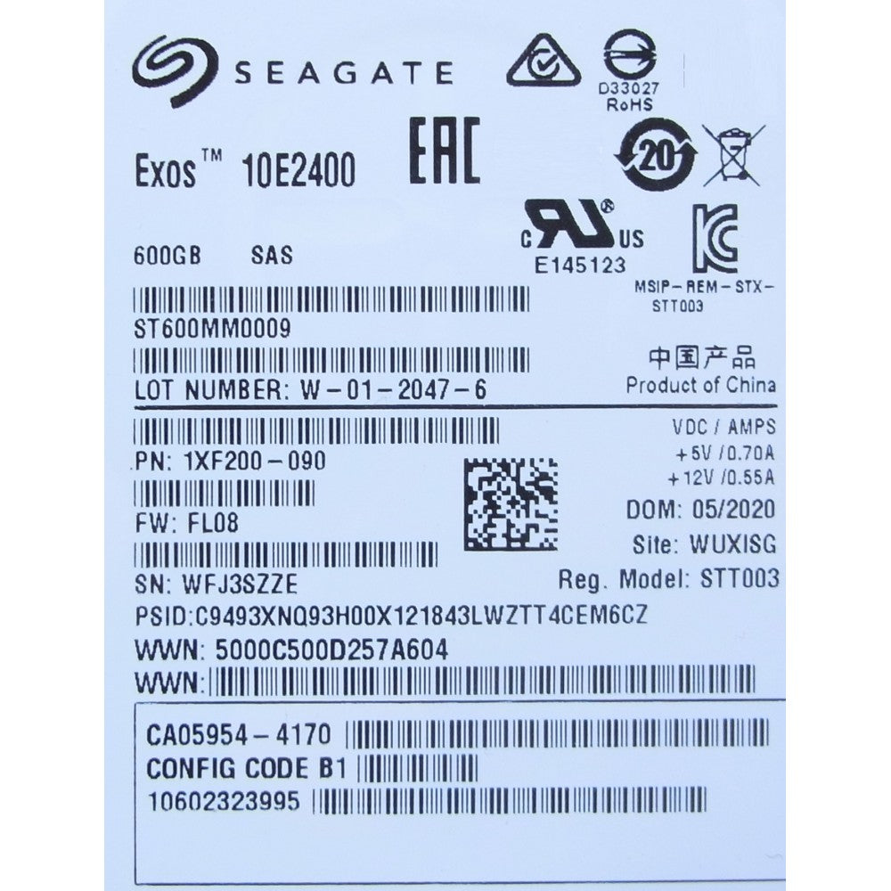 Fujitsu UNIDAD DE DISCO DX S3/S4 2.5' 12G CA05954-4170-RFB – Reacondicionado (4)