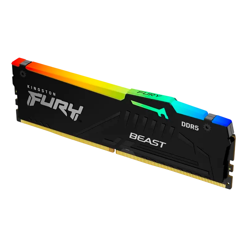 Kingston FURY Beast RGB, DDR5, módulo, 16GB (KF568C34BBEA-16) (2)