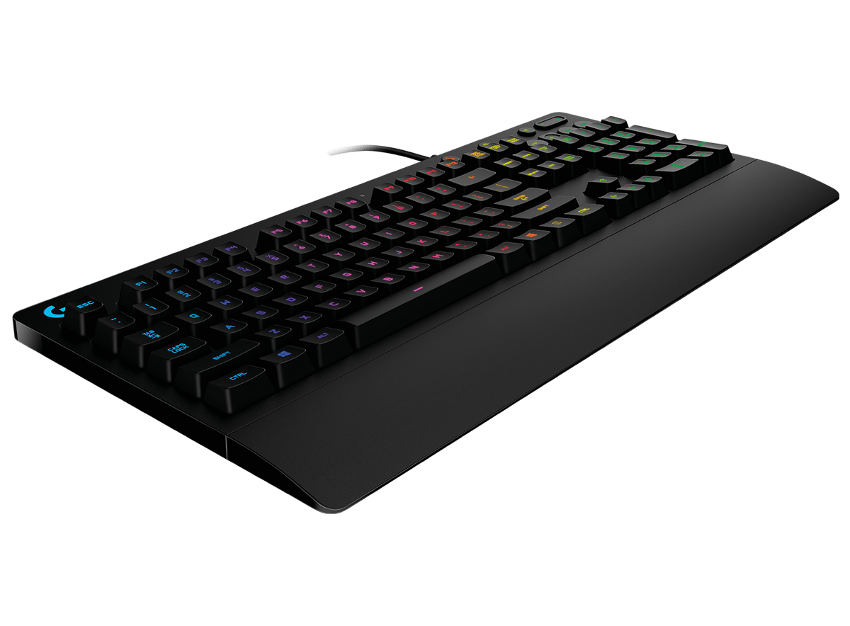 Logitech 920-008088 - Teclado, retroiluminación, USB, francés