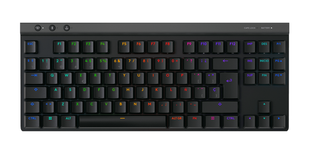 Logitech 920-012559 - Teclado, LIGHTSPEED, TKL, retroiluminación, inalámbrico
