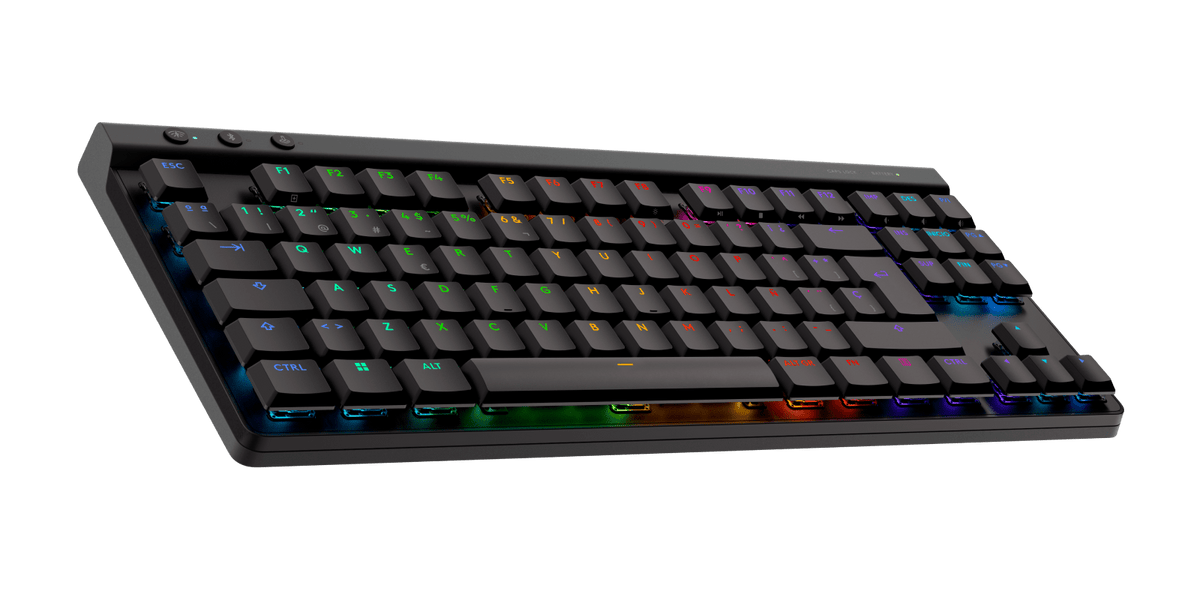 Logitech 920-012559 - Teclado, LIGHTSPEED, TKL, retroiluminación, inalámbrico