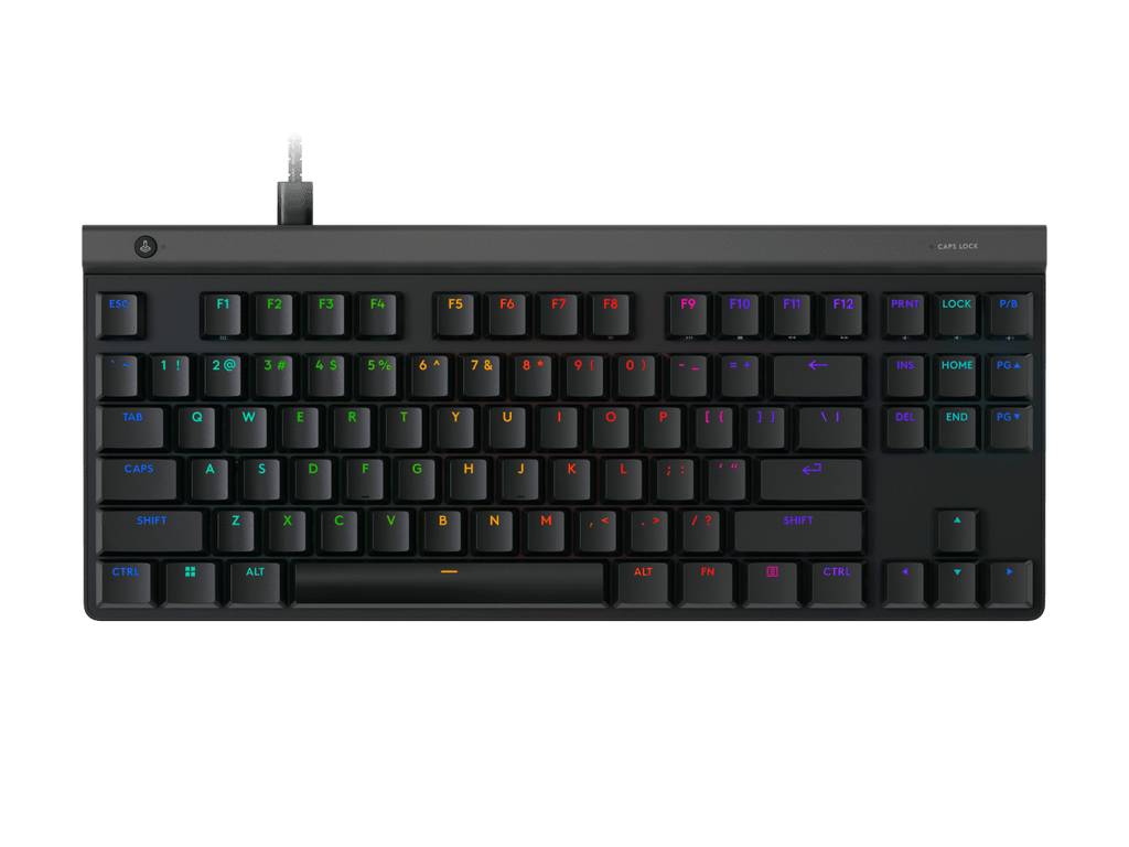 Logitech 920-013036 - Teclado, TKL, retroiluminación, USB, QWERTZ, checo