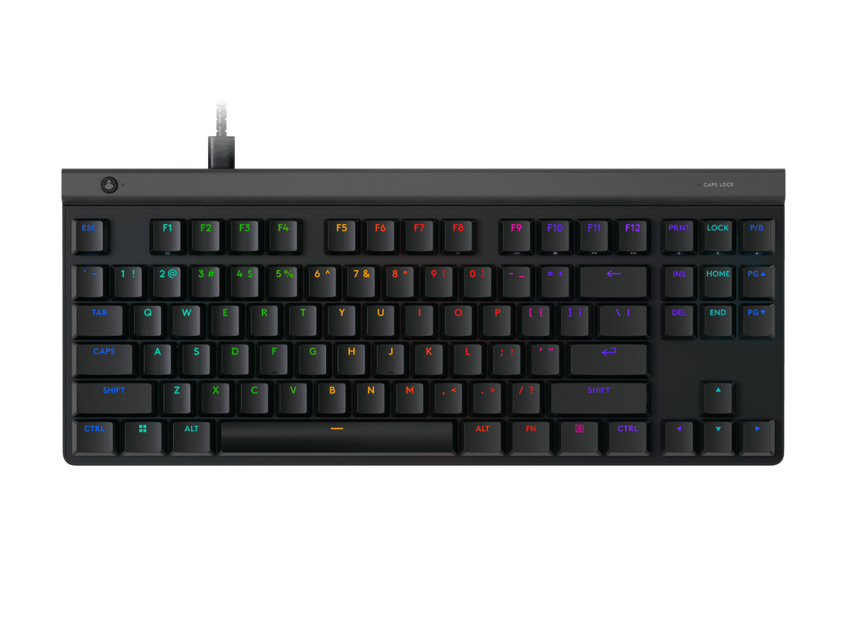 Logitech 920-013036 - Teclado, TKL, retroiluminación, USB, QWERTZ, checo