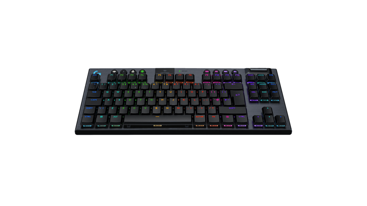 Logitech G G915 X LIGHTSPEED teclado gaming USB + RF inalámbrico + Bluetooth