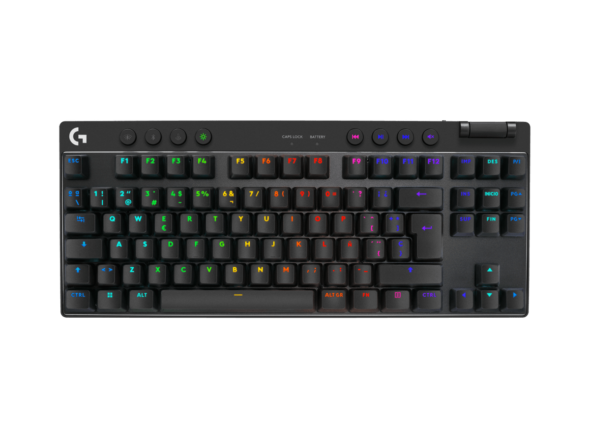 Logitech 920-012129 - Teclado, gaming, retroiluminación, inalámbrico, 2.4 GHz