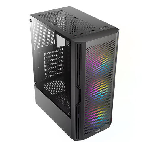 Antec AX20 caja torre media Negro (Antec caja AX20, Negro, torre media