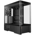 Antec C6 Curve Air caja torre media Negro, Transparente
