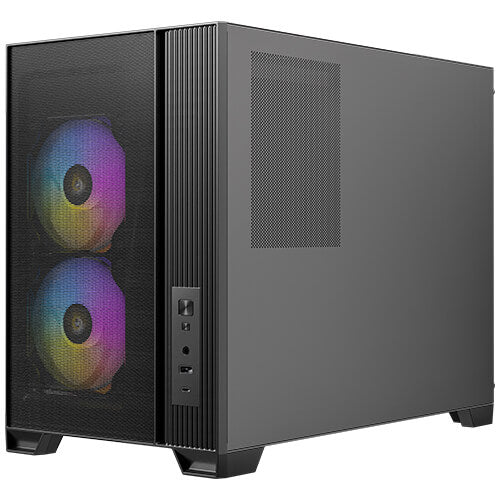 Antec FLUX M caja micro torre Negro (Antec FLUX M caja gaming mini torre