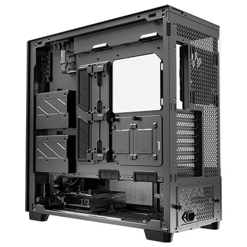 Antec FLUX PRO EUV caja torre completa Negro, Madera