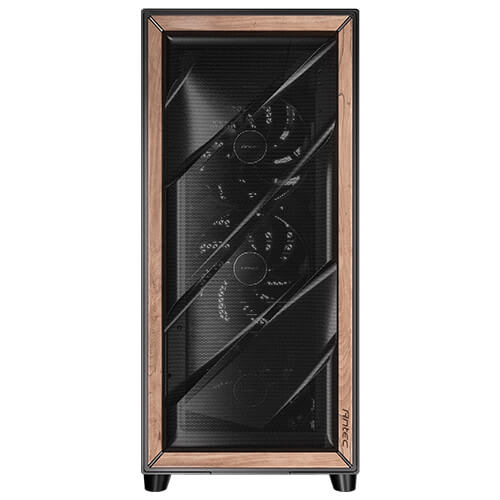 Antec FLUX PRO EUV caja torre completa Negro, Madera