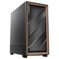 Antec FLUX SE caja torre media Negro, Madera (Antec FLUX SE caja gaming torre