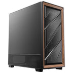 Antec FLUX SE caja torre media Negro, Madera (Antec FLUX SE caja gaming torre