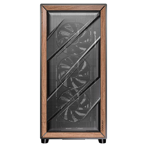 Antec FLUX SE caja torre media Negro, Madera (Antec FLUX SE caja gaming torre