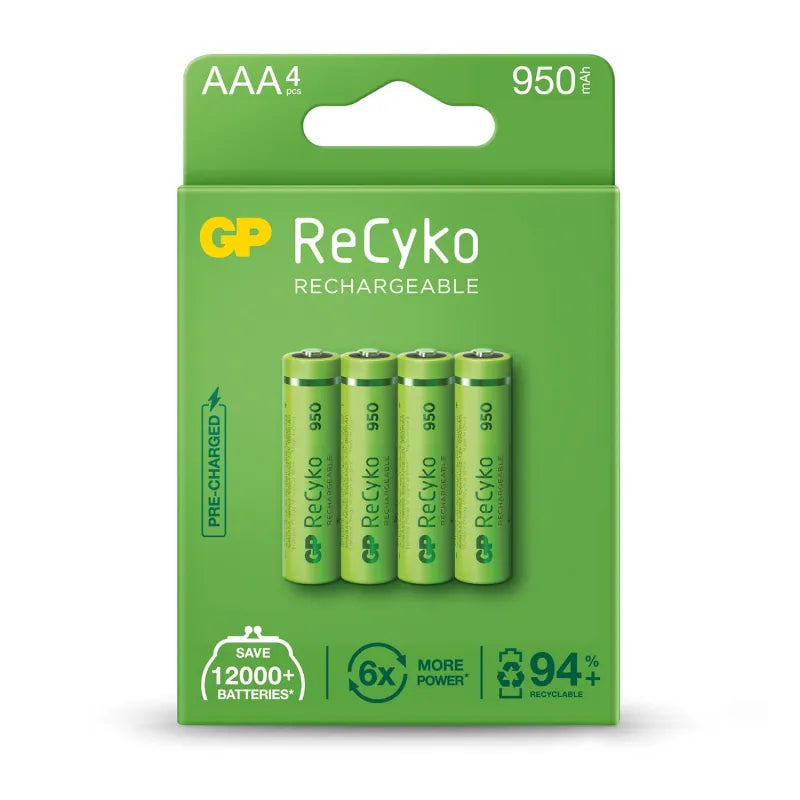 Pila Recargable Nimh Aaa 950mah Paquete De 4