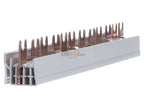 Hager Phasenschiene 3+N-polig KDN451D Gabelanschluss 16qmm 80A 12 Module (4)