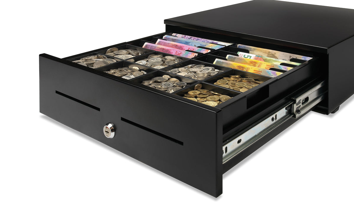 Safescan HD-4142 cajón portamonedas de uso intensivo 8 bandejas monedas (3)