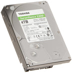 Toshiba S300 Surveillance, Disco duro, 4TB, interno, 3.5" (HDWT840UZSVA)