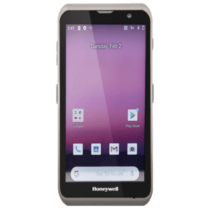 Honeywell EDA5S, 2 pines, terminal móvil Android, pantalla de 5.5", 4GB RAM, 64GB almacenamiento, NFC, Wi-Fi 5, Bluetooth 5.0, 4G LTE, IP67, cámaras trasera de 13MP y frontal de 5MP, batería de 3060mAh