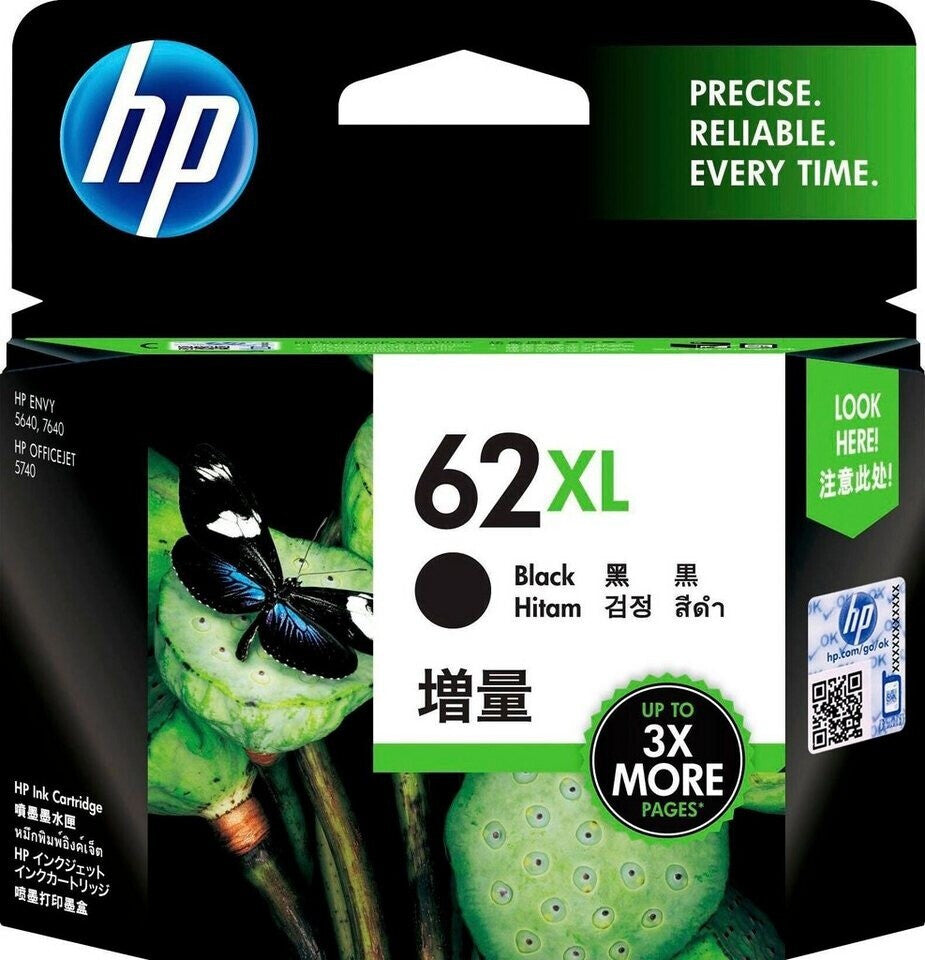 HP 62Xl negro de alto rendimiento C2P05AE#NE1 (2)