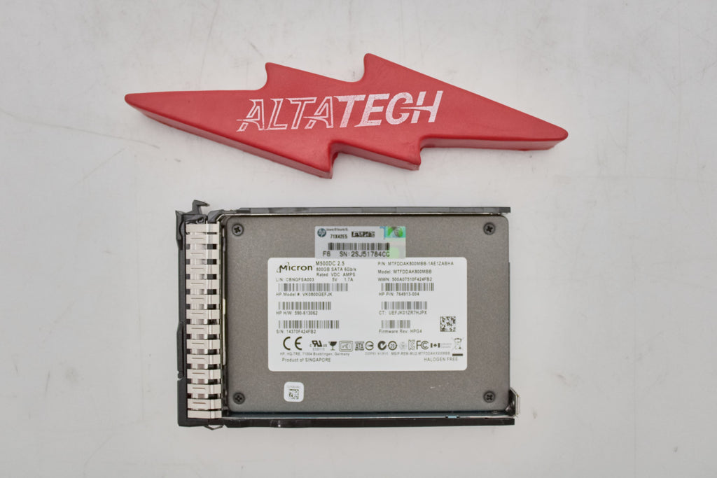 HPE 800GB SATA SFF M1 VE SSD SC 765016-001