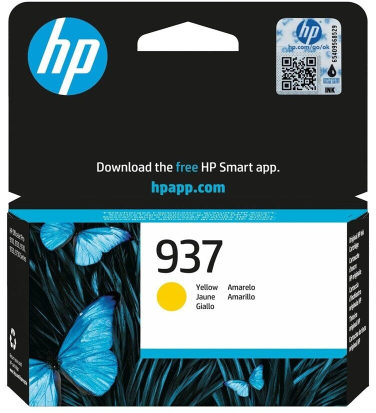 HP 937 Amarillo tinta original 4S6W4NE#LS3 (2)