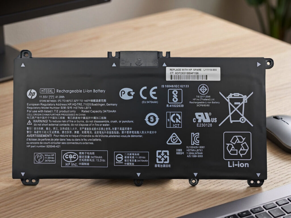HP Batería Principal 11,34V 3440mAh (4)