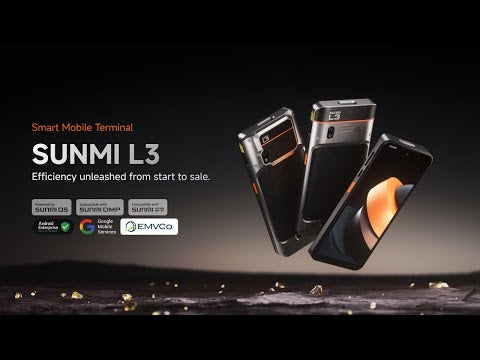 Terminal táctil Sunmi L3 SE4710 2D RFID Wi-Fi 6E 4G NFC Android (3)