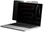 Hyper HS5214GL - Filtro de privacidad para portátil, extraíble, magnético, 14"