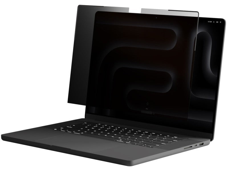 Hyper HS5216GL - Filtro de privacidad para portátil, extraíble, magnético, 16"