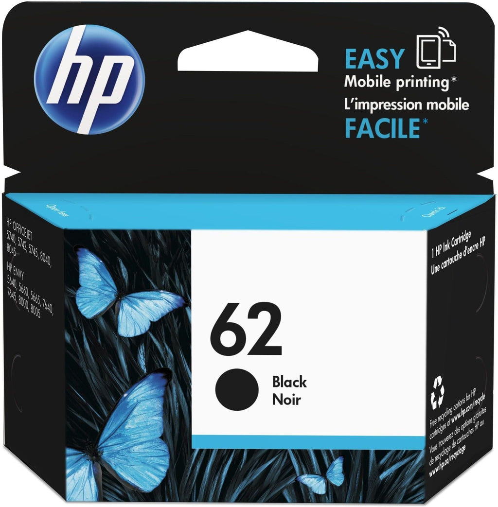 HP 62 tinta negra original C2P04AE#NE1