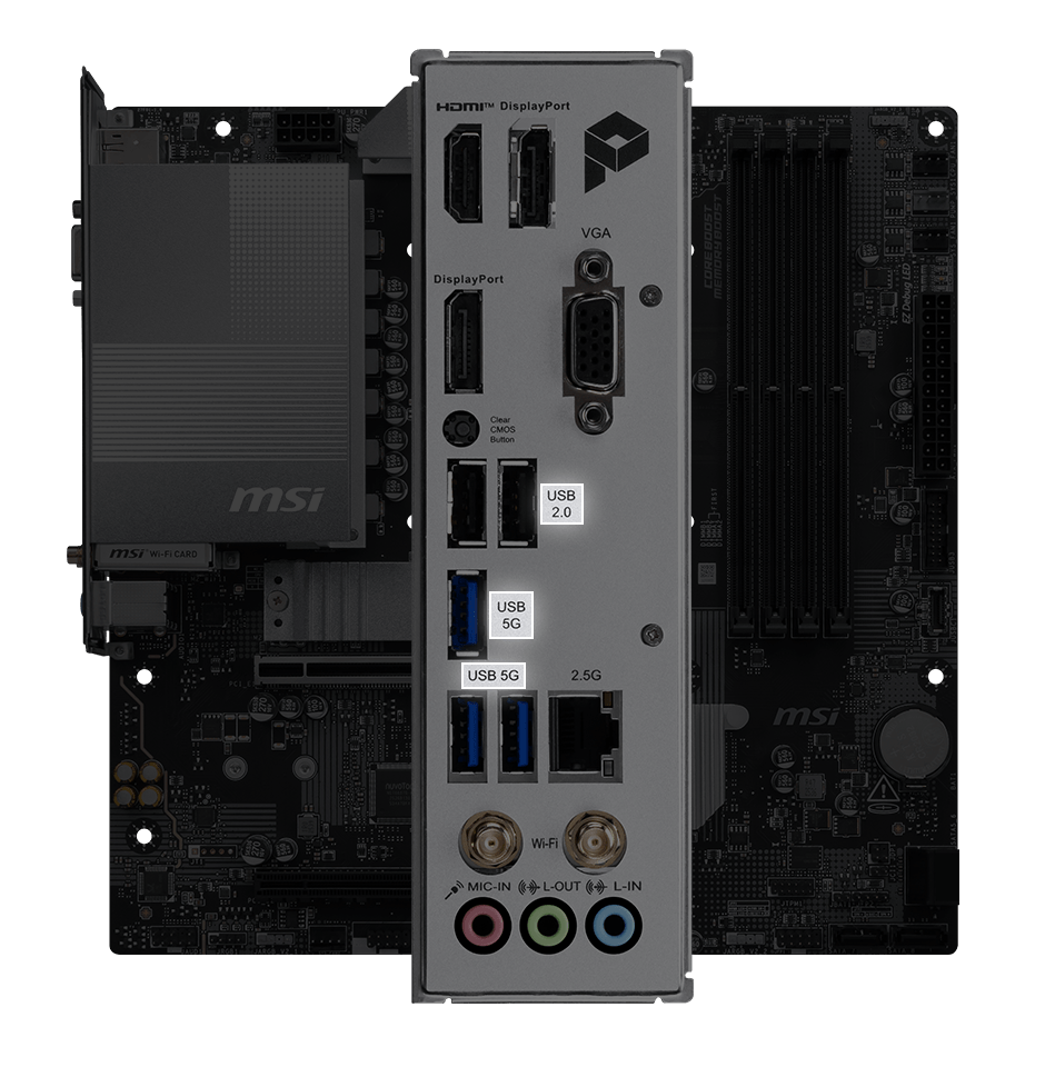 Msi 1851 Pro B860m-P Wifi6e M-Atx (4)