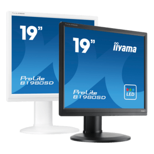 iiyama ProLite B1980S-W1 pantalla para PC 48,3 cm (19") 1280 x 1024 Pixeles SVGA LED Blanco