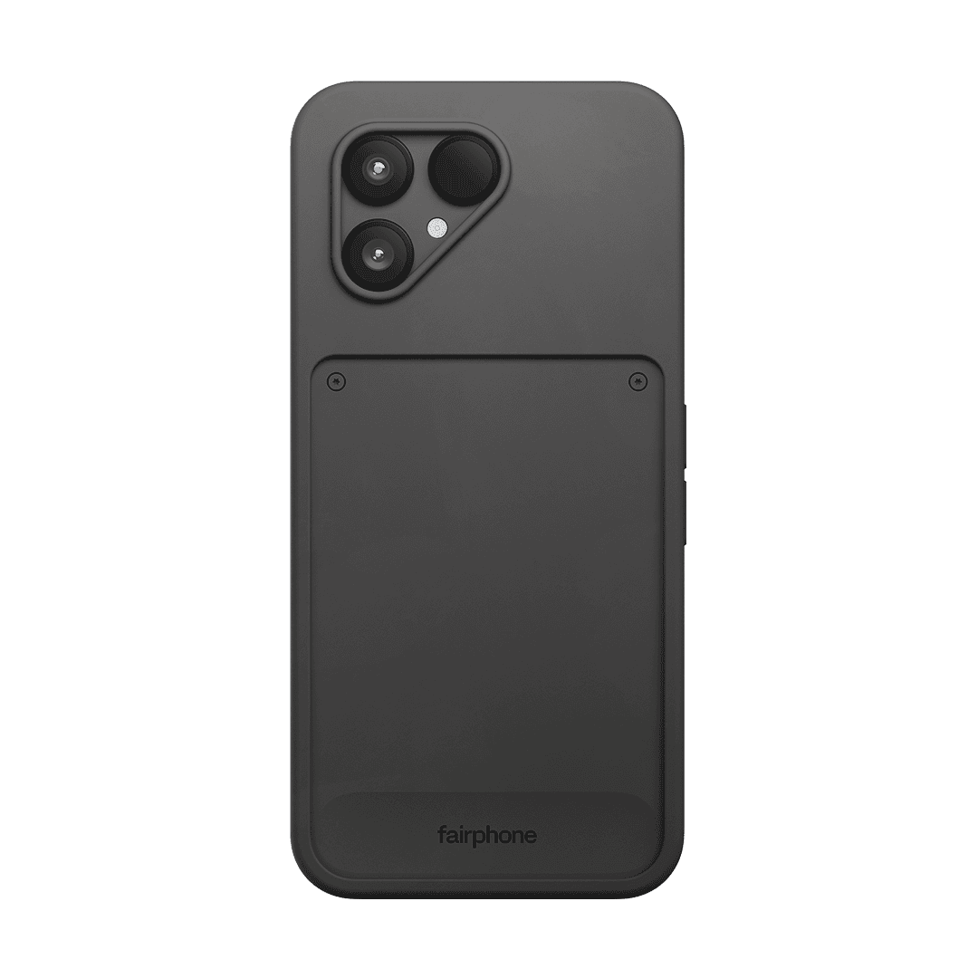 Fairphone funda protectora v1 funda para teléfono móvil 16 cm Funda Negro