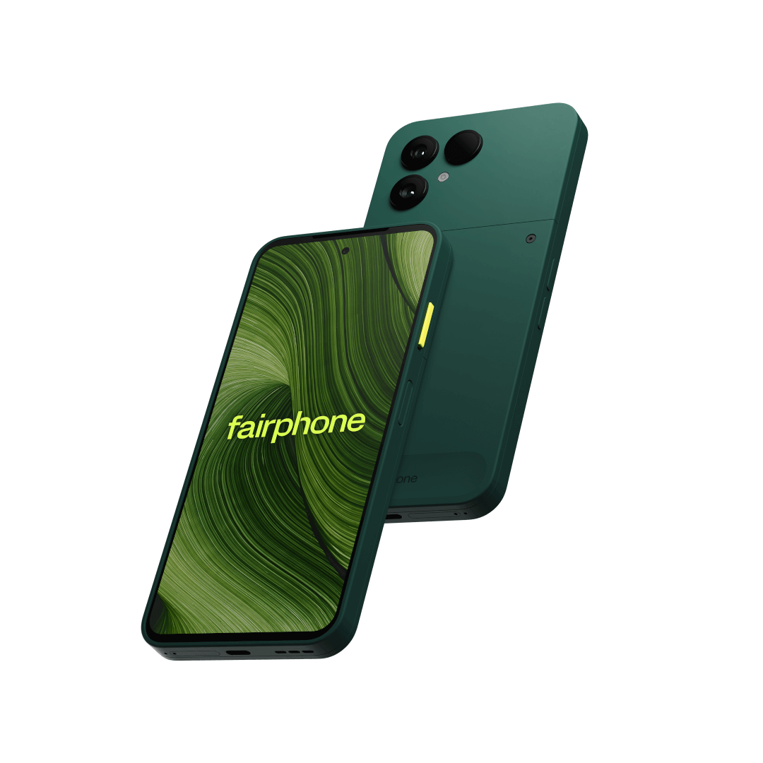 Fairphone The 16 cm Dual SIM Android 15 5G USB Type-C 8 GB 256 GB 4415 mAh Green
