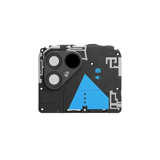 Fairphone F5TOPU-1ZW-WW1 pieza de repuesto para teléfono móvil Negro