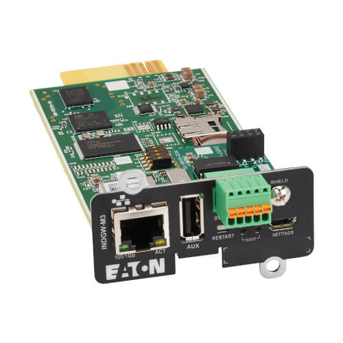 Eaton INDGW-M3 - Adaptador de administración remota, minirranura