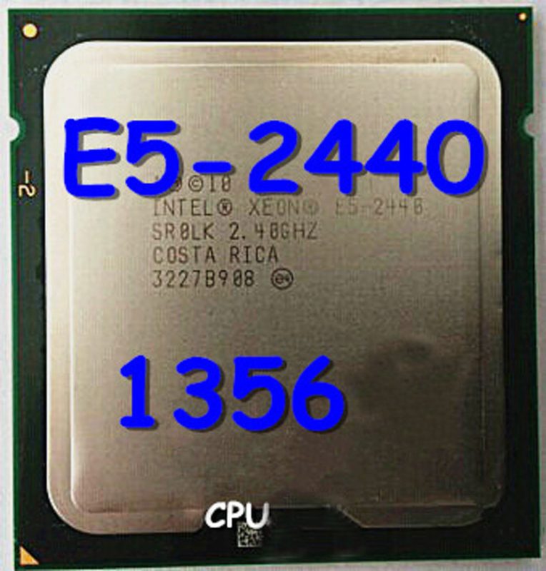 Intel E5-2440 2.4GHz 6C 15M 95W E5-2440-RFB – Reacondicionado
