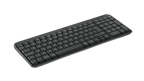 Logitech K250 teclado RF Wireless + Bluetooth Internacional de EE.UU. Grafito